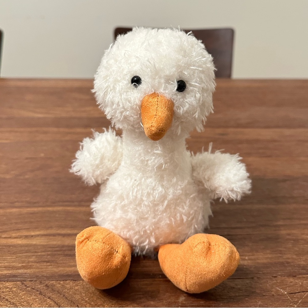 Yummy Duckling Plush Soft Yellow Duck Stuffed Animal Cute Gift 8" New